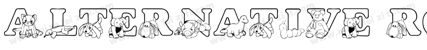 Alternative Roman Ty字体转换